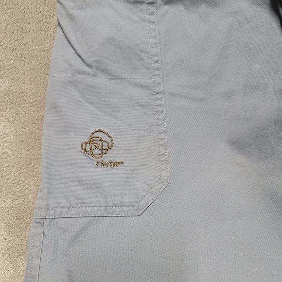 Patagonia Women's Mandala Pants blue size Large Hiking 21297 convertible cargo - Picture 2 of 11